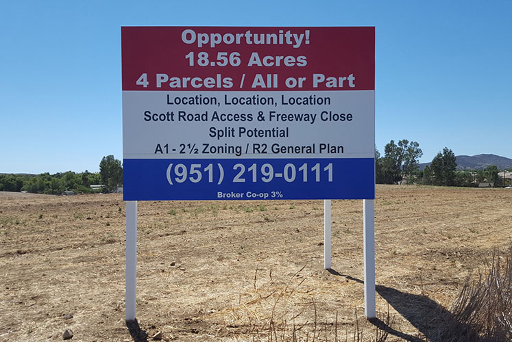 Exterior & Site signs